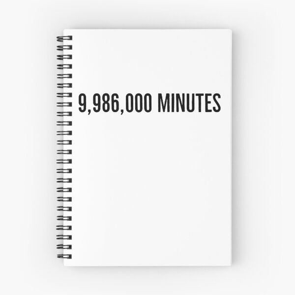 Item preview, 9,986,000 minutes designed and sold by thebookdragon92.
