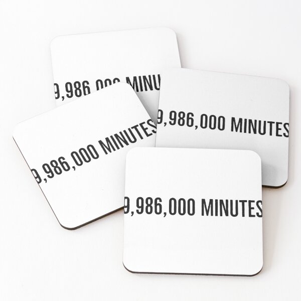 Item preview, 9,986,000 minutes designed and sold by thebookdragon92.