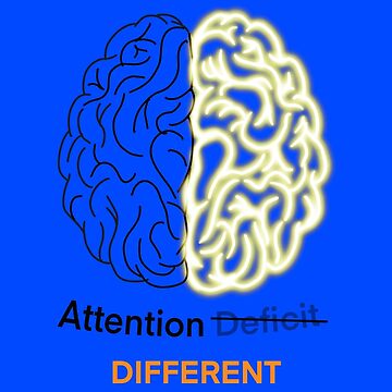 Artwork thumbnail, Attention different - Adhd brain by Fatamimosh