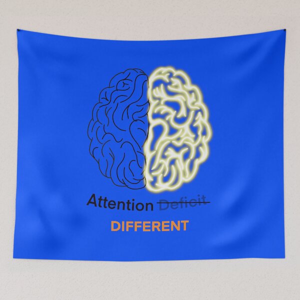 Item preview, Attention different - Adhd brain designed and sold by Fatamimosh.