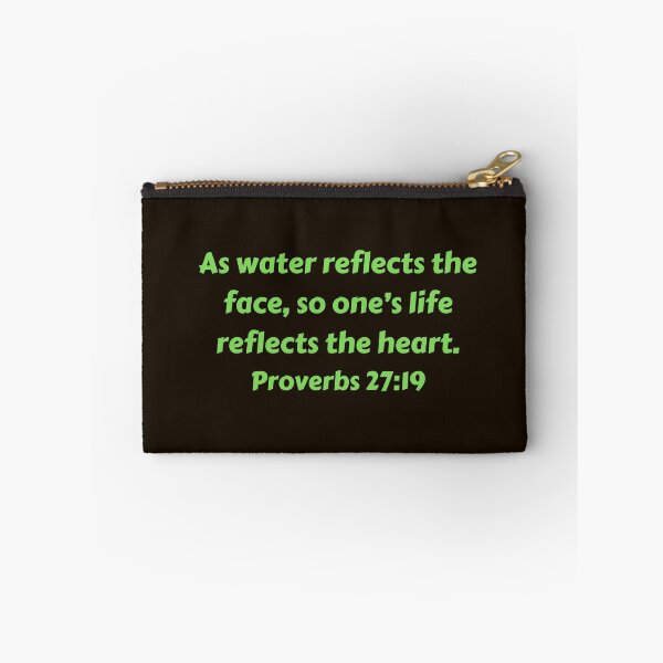 Item preview, Bible Verse Proverbs 27:19 designed and sold by Prayingwarrior.