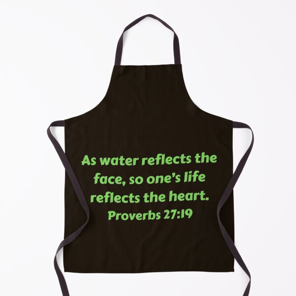 Artikelvorschau, Bible Verse Proverbs 27:19 entworfen und verkauft von Prayingwarrior.