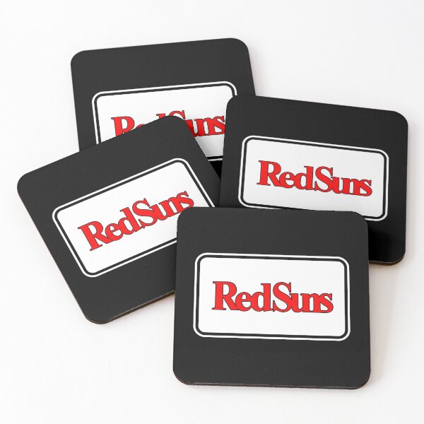 Item preview, RedSuns Plate! (on Black) designed and sold by epinkb.