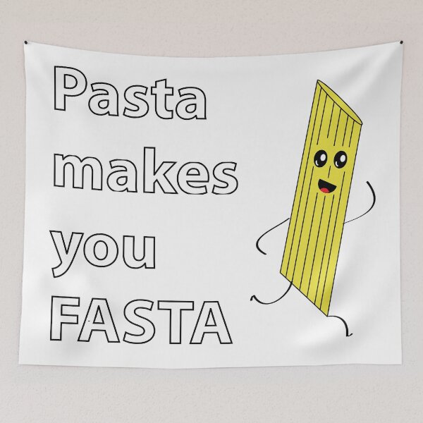 Item preview, Pasta makes you FASTA designed and sold by littlerhody.