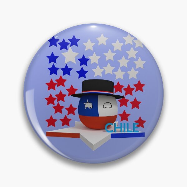 Item preview, Chileballs designed and sold by Countryballs3D.