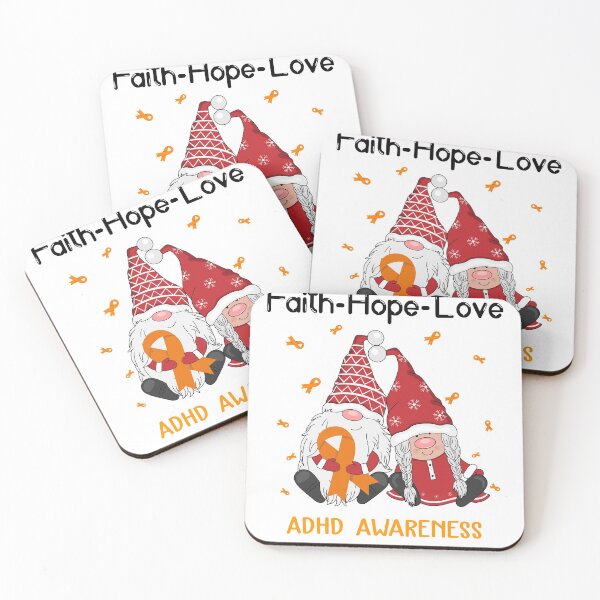 Item preview, Faith Hope Love ADHD Awareness designed and sold by Sabfit.