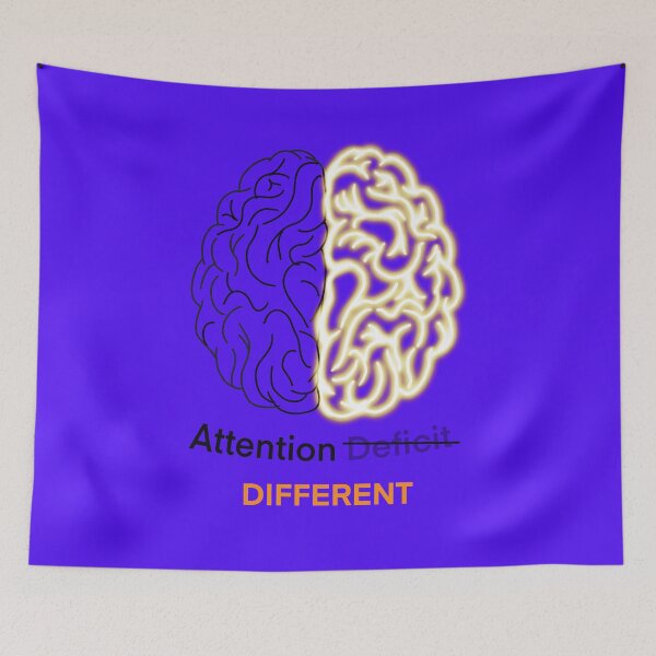 Item preview, Attention different - Adhd brain designed and sold by Fatamimosh.