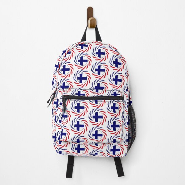 Item preview, Finnish American Multinational Patriot Flag Series designed and sold by Carbon-Fibre Media.