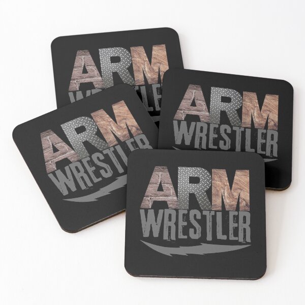 Item preview, Armwrestler design designed and sold by Constant Readers.