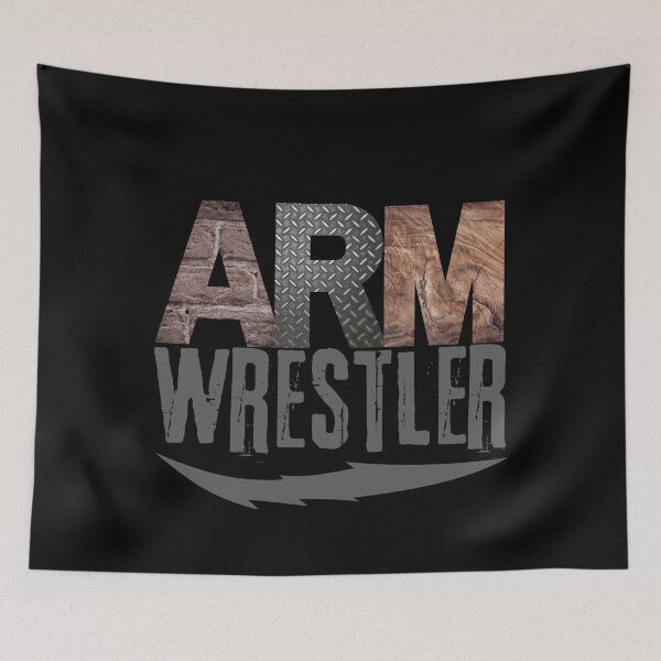 Item preview, Armwrestler design designed and sold by Constant Readers.
