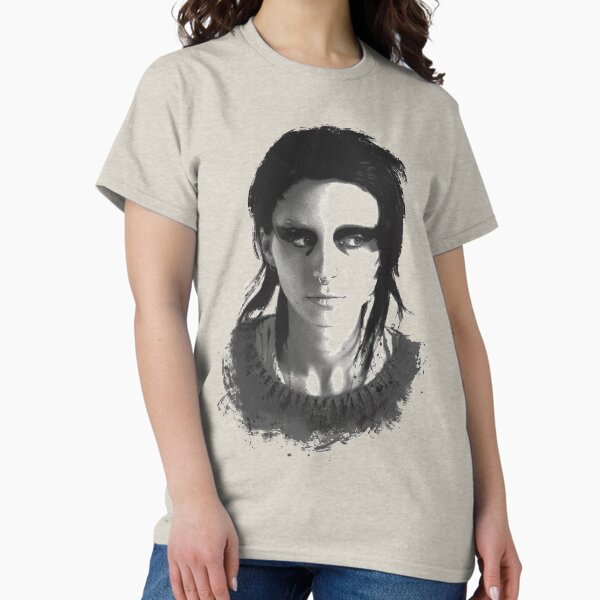 Women's T-Shirts [Out of Print] Stieg Larsson / The Girl with the Dragon Tattoo Relaxed Fit Tee (Dark Grey) (Womens) 31ssqXr8zRL._UF350,350_QL50_.jpg