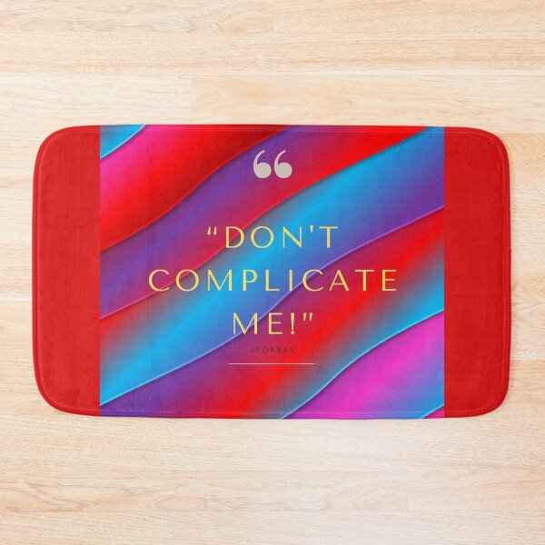 Item preview, Don't Complicate Me designed and sold by LibrosBOOKtique.