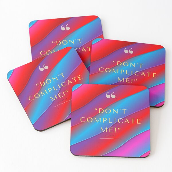 Item preview, Don't Complicate Me designed and sold by LibrosBOOKtique.