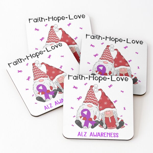 Item preview, Faith Hope Love ALZ Awareness designed and sold by Sabfit.