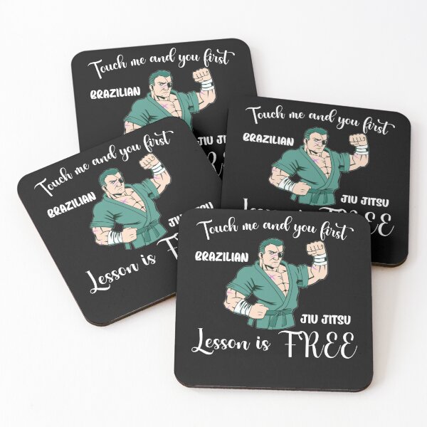 Item preview, Brazilian Jiu Jitsu BJJ, Touch me and your first Brazilian Jiu Jitsu lesson is free designed and sold by Click-Like.
