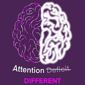 Artwork thumbnail, Attention different - Adhd brain by Fatamimosh