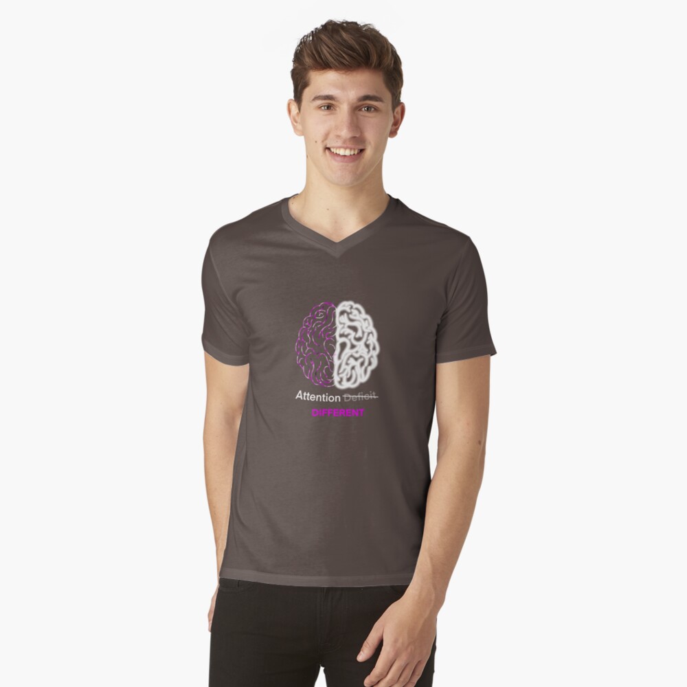 Item preview, V-Neck T-Shirt designed and sold by Fatamimosh.