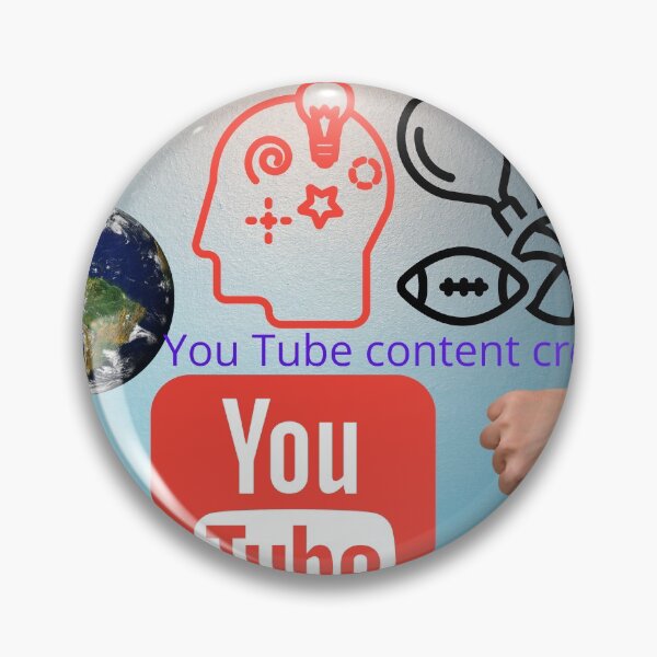 Item preview, You Tube Content creator. designed and sold by Highhocreations.
