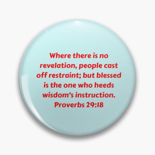 Artikelvorschau, Bible Verse Proverbs 29:18 entworfen und verkauft von Prayingwarrior.