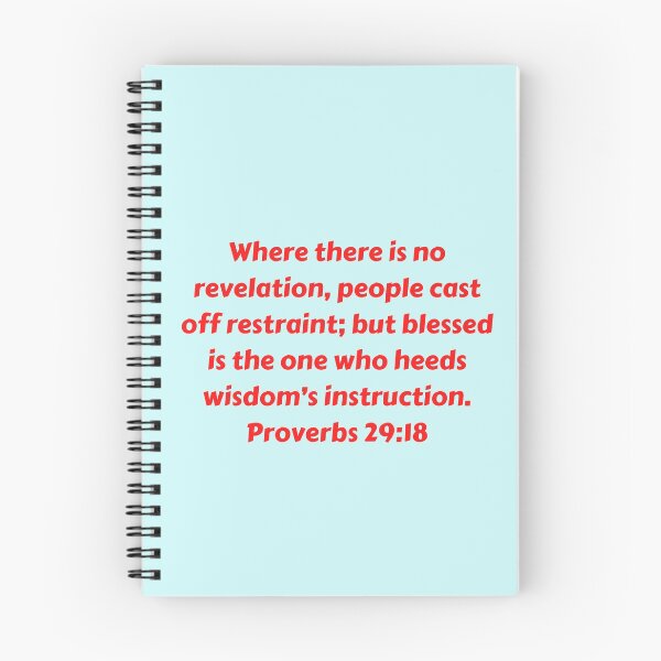 Artikelvorschau, Bible Verse Proverbs 29:18 entworfen und verkauft von Prayingwarrior.
