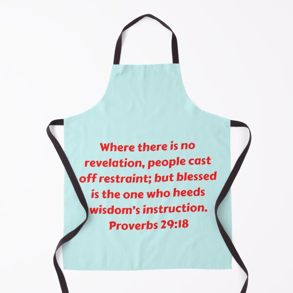 Artikelvorschau, Bible Verse Proverbs 29:18 entworfen und verkauft von Prayingwarrior.