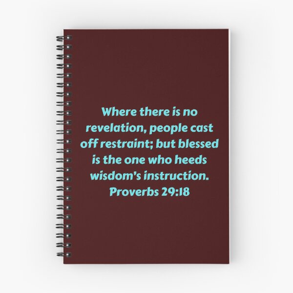 Artikelvorschau, Bible Verse Proverbs 29:18 entworfen und verkauft von Prayingwarrior.