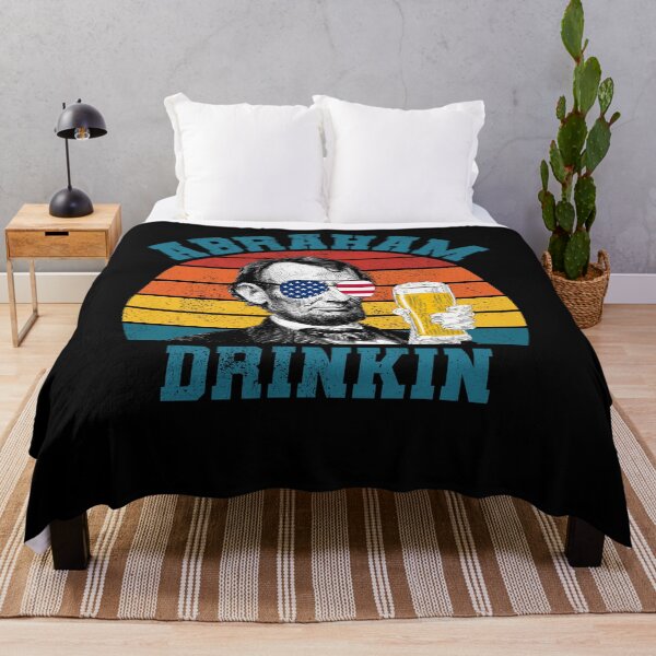 Item preview, Abraham Drinkin 4th of July Beer designed and sold by Koi-Art.