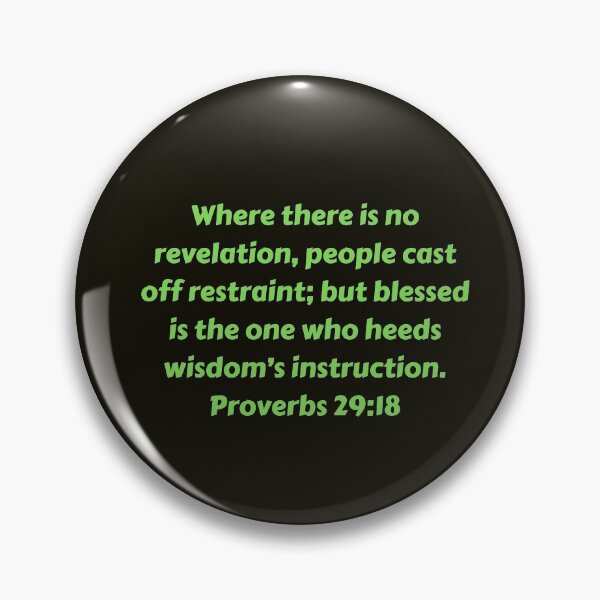Artikelvorschau, Bible Verse Proverbs 29:18 entworfen und verkauft von Prayingwarrior.
