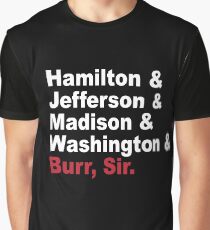 Founding Fathers & More- Hamilton Graphic T-Shirt