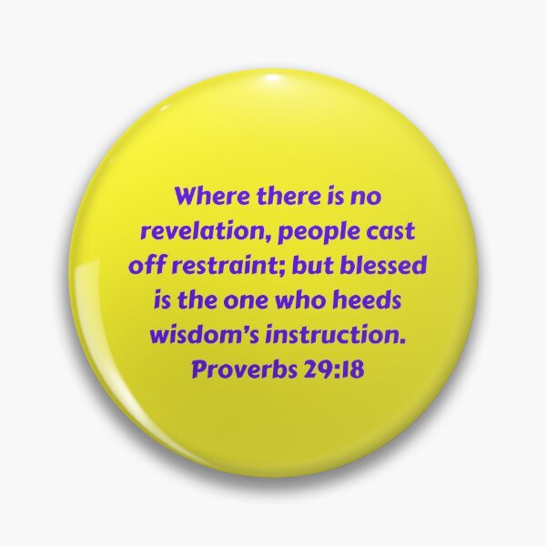 Artikelvorschau, Bible Verse Proverbs 29:18 entworfen und verkauft von Prayingwarrior.
