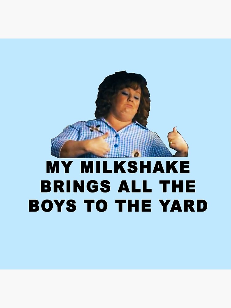 My Milk Shake Brings all the Boys to the Yard - Identity Theft" Tote Bag  for Sale by NancyAnnDesign | Redbubble