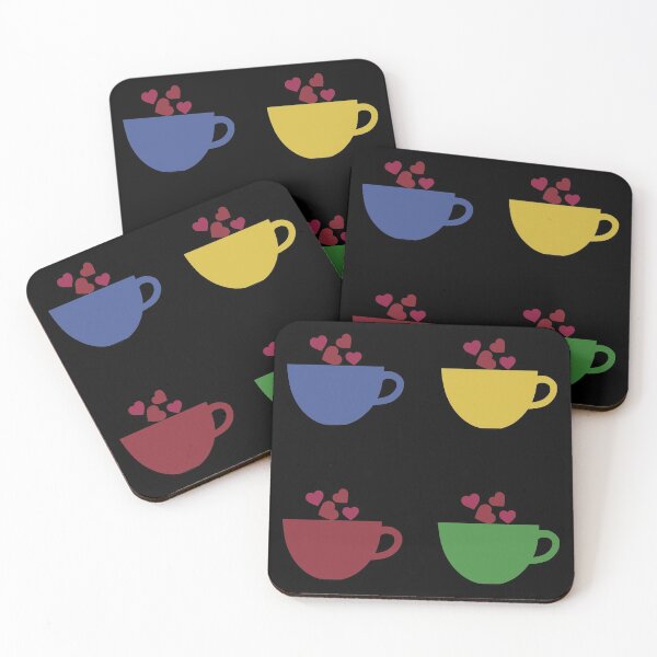 Item preview, Coffee or Tea Mugs with Hearts and Love designed and sold by Anna Dreams_Art.