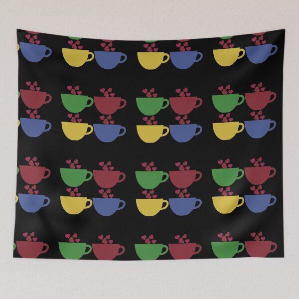 Item preview, Coffee or Tea Mugs with Hearts and Love designed and sold by Anna Dreams_Art.