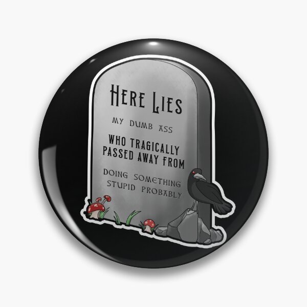 Item preview, Hey Look, My Future Gravestone designed and sold by Scutterland.