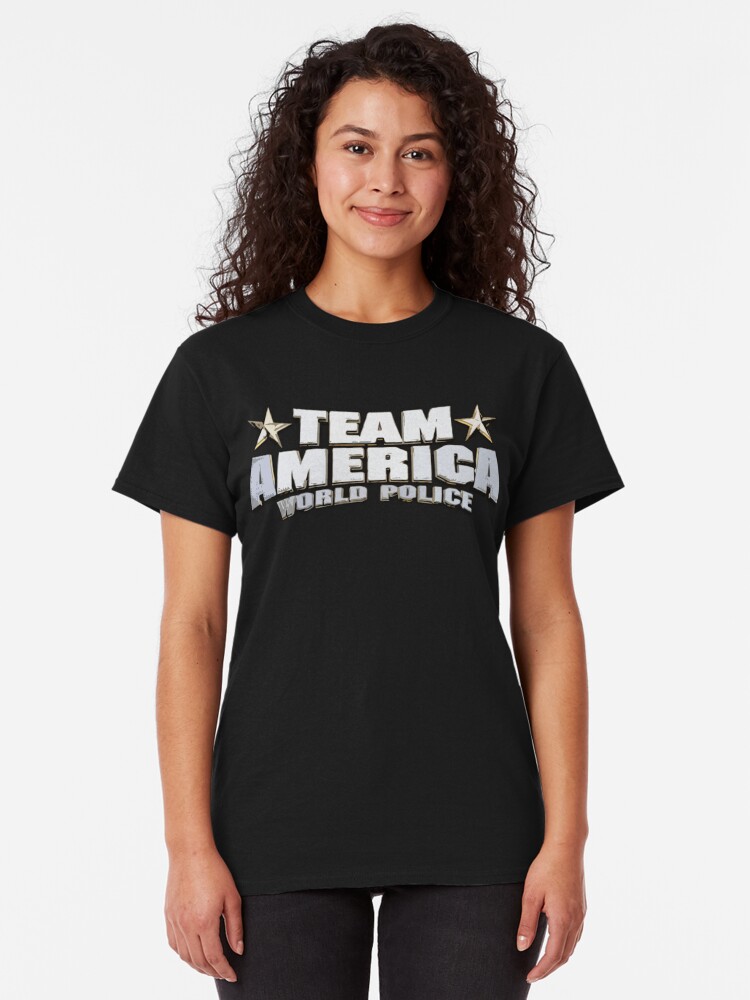 "Team America" Tshirt by LambVindaloo Redbubble