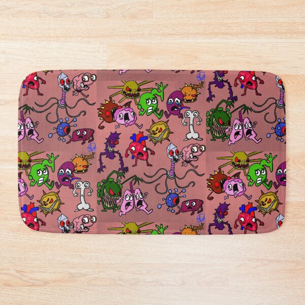 Item preview, Microbes Attacking Organs designed and sold by TurpleDinosaur.