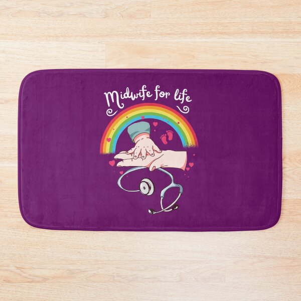 Item preview, Midwife For Life Rainbow Hands Art designed and sold by MrEddie10.