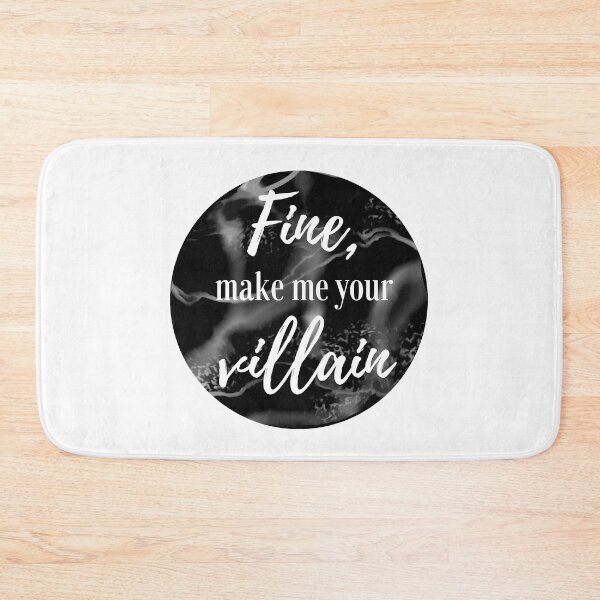 Item preview, Make Me Your Villain Marbled designed and sold by RockyCreekArt.
