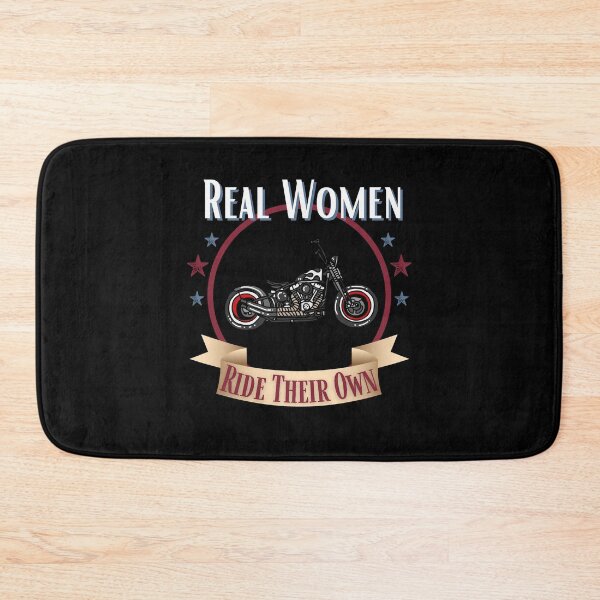 Item preview, Real Women Ride Their Own Motorbikes designed and sold by CassieNash.
