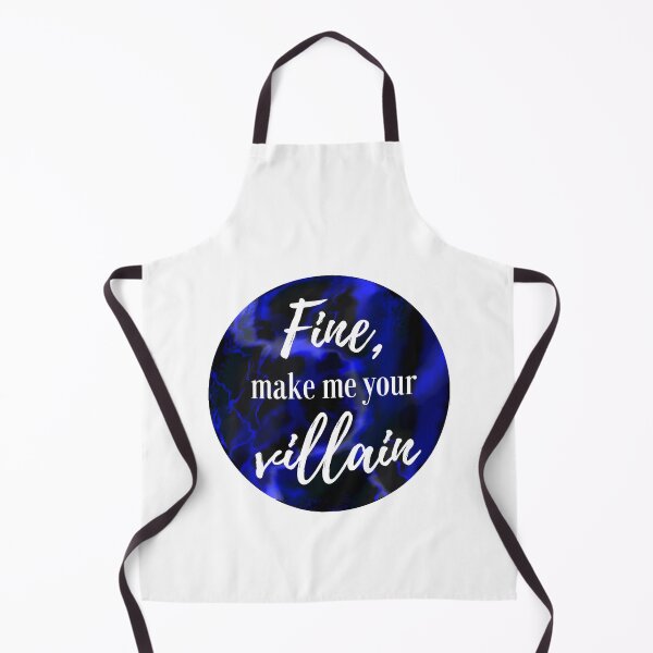 Item preview, Make Me Your Villain Blue Marbled designed and sold by RockyCreekArt.
