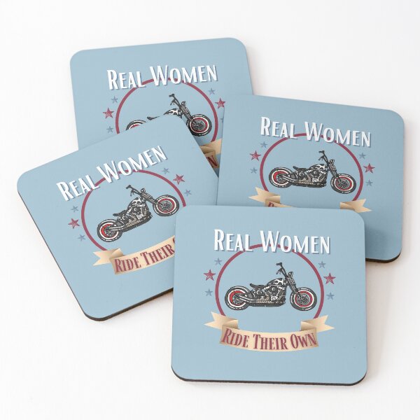 Item preview, Real Women Ride Their Own Motorbikes designed and sold by CassieNash.