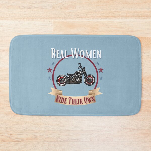 Item preview, Real Women Ride Their Own Motorbikes designed and sold by CassieNash.
