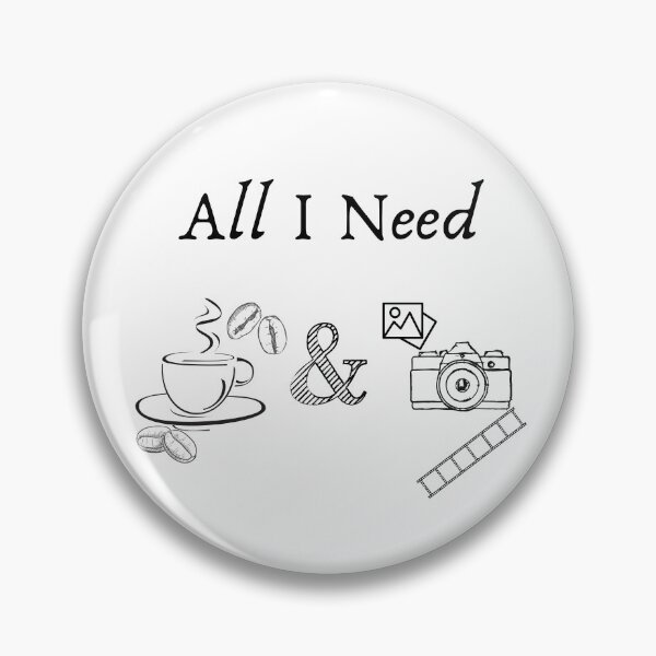 Item preview, All I Need: Coffee & Camera designed and sold by TrendCreations.
