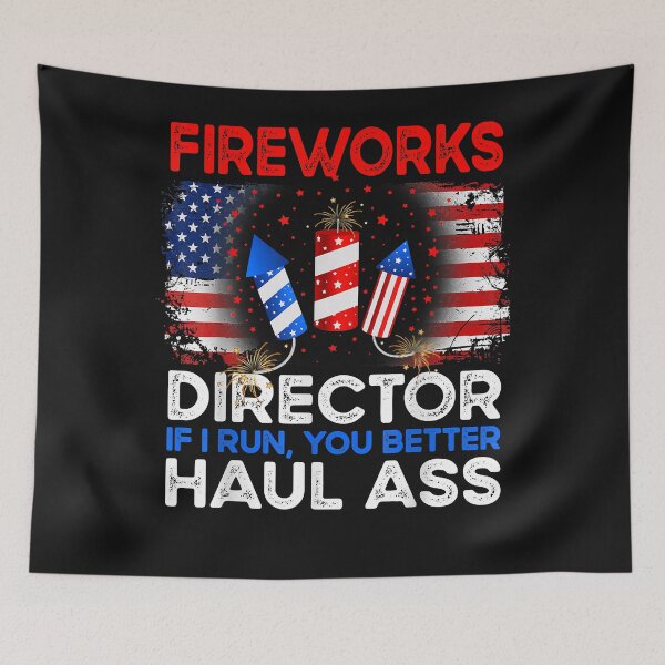 Item preview, Fireworks Director If I Run You Run 4th of July  designed and sold by begin-again.