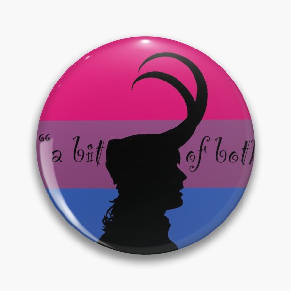Item preview, Loki - Bi flag  designed and sold by Aurora and Aly.
