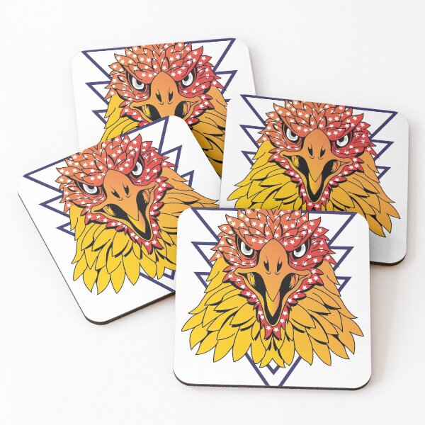 Item preview, Golden Head Eagle American Flag stickers, t shirt design and many more designed and sold by Digital4youLk.