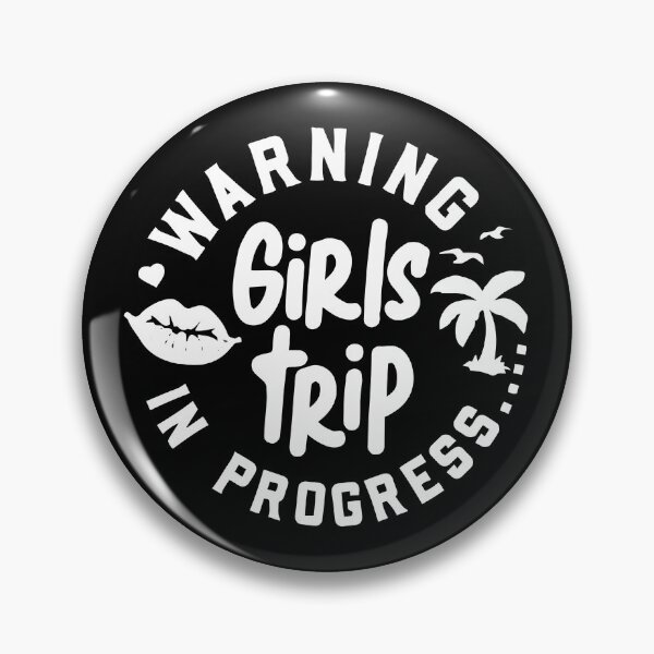 Item preview, Warning in progress girls trip  designed and sold by ZimbomDesigner.