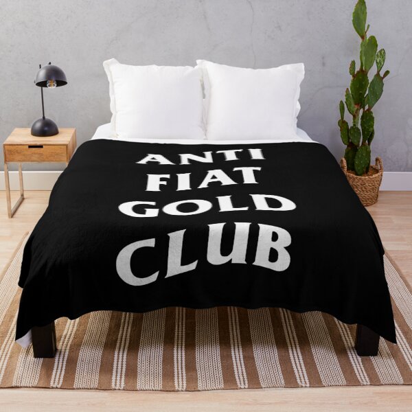 Item preview, Anti Fiat Gold Club (Black) designed and sold by Liberancaps.