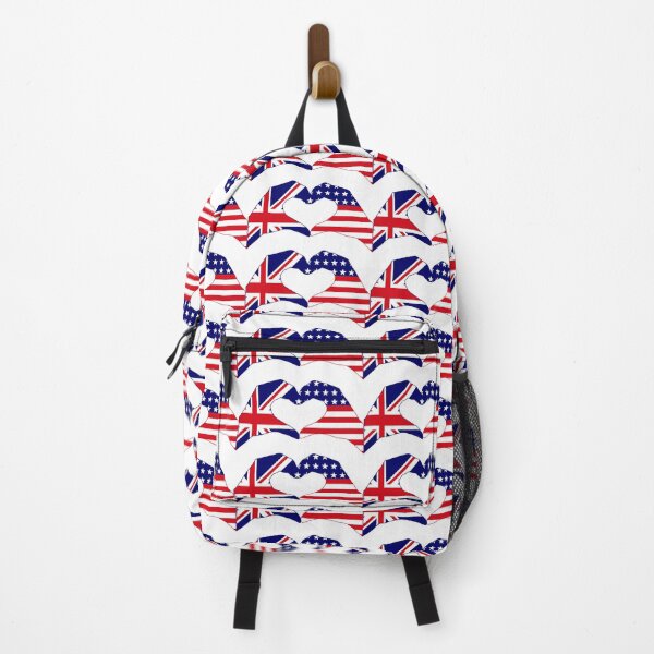 Item preview, We Heart UK & USA Patriot Flag Series designed and sold by Carbon-Fibre Media.