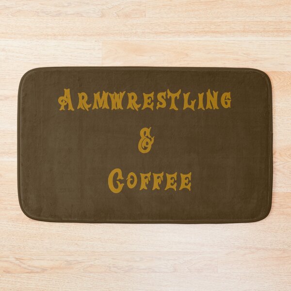 Item preview, Armwrestling & Coffee design designed and sold by Constant Readers.